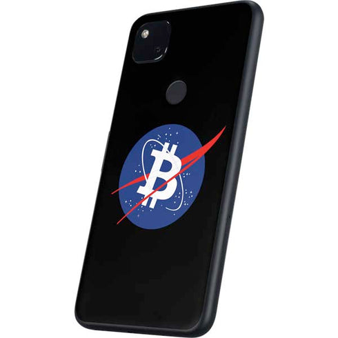 Bitcoin Logo Google Pixel 4a Skin